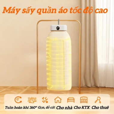 Máy Sấy Quần Áo Mini Đa Năng Thông Minh - Giá 326.000đ, Tiết Kiệm Năng Lượng, Giảm Giá Đặc Biệt