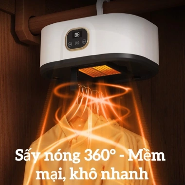 Máy Sấy Quần Áo Mini Đa Năng Thông Minh - Giá 326.000đ, Tiết Kiệm Năng Lượng, Giảm Giá Đặc Biệt