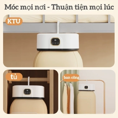 Máy Sấy Quần Áo Mini Đa Năng Thông Minh - Giá 326.000đ, Tiết Kiệm Năng Lượng, Giảm Giá Đặc Biệt