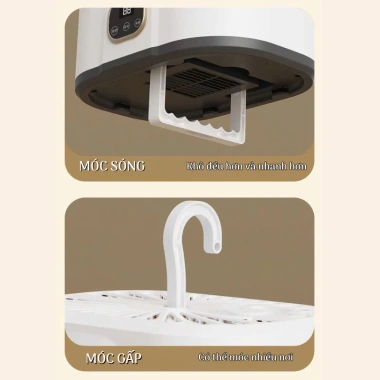 Máy Sấy Quần Áo NAMIKO 2 Chế Độ Sấy Nhanh Tiệt Trùng Gập Gọn Giá 369.000₫