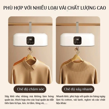 Máy Sấy Quần Áo NAMIKO 2 Chế Độ Sấy Nhanh Tiệt Trùng Gập Gọn Giá 369.000₫ 7 Máy Sấy Quần Áo NAMIKO 2 Chế Độ Sấy Nhanh Tiệt Trùng Gập Gọn Giá 369.000₫ 7