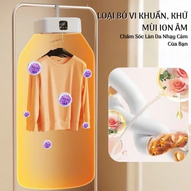 Máy Sấy Quần Áo NAMIKO 2 Chế Độ Sấy Nhanh Tiệt Trùng Gập Gọn Giá 369.000₫