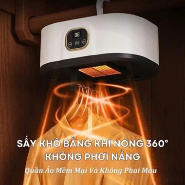 Máy sấy quần áo SUMI gấp gọn – Khô nhanh, khử mùi, tiện lợi cho gia đình 7