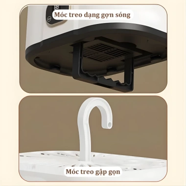 Máy sấy quần áo SUMI gấp gọn – Khô nhanh, khử mùi, tiện lợi cho gia đình 8