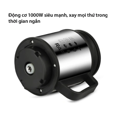 Máy say thịt RAF1.000W cối 5 lít công suất cao, xay nhanh, giá chỉ 388.000đ