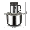 Máy say thịt RAF1.000W cối 5 lít công suất cao, xay nhanh, giá chỉ 388.000đ 9