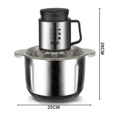 Máy say thịt RAF1.000W cối 5 lít công suất cao, xay nhanh, giá chỉ 388.000đ