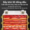 Máy sấy thực phẩm 6/8/12 khay inox 304 - Sấy khô hoa quả, thịt cá, rau củ, 2,09 triệu 9