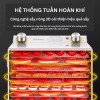 Máy sấy thực phẩm YILI 6/12/182 khay - Sấy khô hoa quả, thịt cá, rau củ tiện dụng, giảm giá 1,51 triệu 3