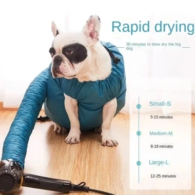 Máy sấy tóc DAPHS cho chó mèo – Giá đỡ gập, Túi sấy khô di động, chải lông nhanh 6 Máy sấy tóc DAPHS cho chó mèo – Giá đỡ gập, Túi sấy khô di động, chải lông nhanh 6
