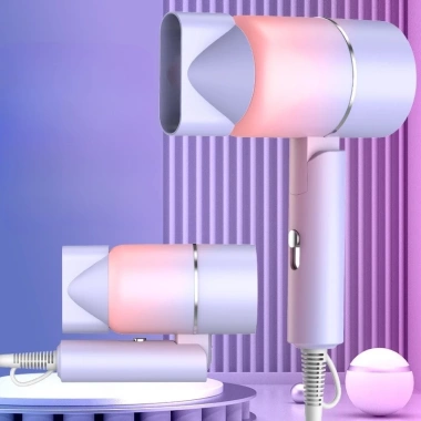 Máy sấy tóc gấp gọn 2.600W - Tạo kiểu, khô nhanh, bảo hành 12 tháng, 14.000 VND 5
