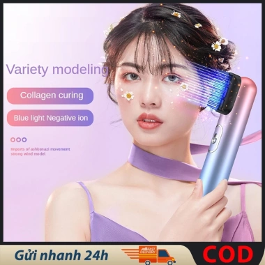 Máy sấy tóc mini 3 trong 1 LIG - Ion âm, 3 đầu tạo kiểu, không hư tổn, tiện du lịch