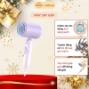 Máy sấy tóc mini gấp gọn 1.800W, 3 mức nhiệt, bảo vệ tóc, nhẹ, tiện lợi, giá 169.000₫