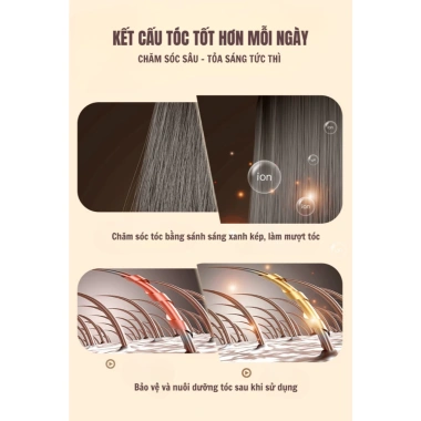 Máy sấy tóc mini gấp gọn 1.800W, 3 mức nhiệt, bảo vệ tóc, nhẹ, tiện lợi, giá 169.000₫