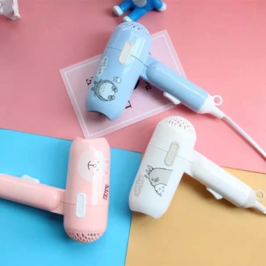 Máy sấy tóc mini gấp gọn hình thú dễ thương - Siêu tiện lợi, chạy bền, chỉ 50.000đ 6