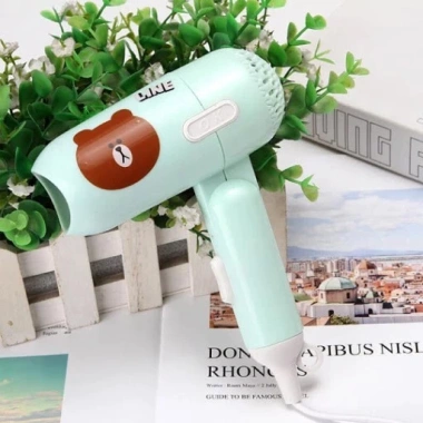 Máy sấy tóc mini gấp gọn hình thú dễ thương - Siêu tiện lợi, chạy bền, chỉ 50.000đ 7