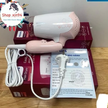 Máy sấy tóc Philips HP8.108 gấp gọn 1.000W chính hãng - Giá chỉ 265.000đ, giảm mạnh
