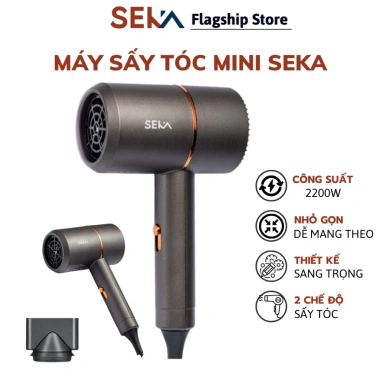 Máy sấy tóc SEKA SK-2.008 2.200W 2 chiều gấp gọn, tạo kiểu, BH 12 tháng - 399.000₫