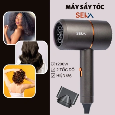 Máy sấy tóc SEKA SK-2.008 2.200W 2 chiều gấp gọn, tạo kiểu, BH 12 tháng - 399.000₫ 9 Máy sấy tóc SEKA SK-2.008 2.200W 2 chiều gấp gọn, tạo kiểu, BH 12 tháng - 399.000₫ 9