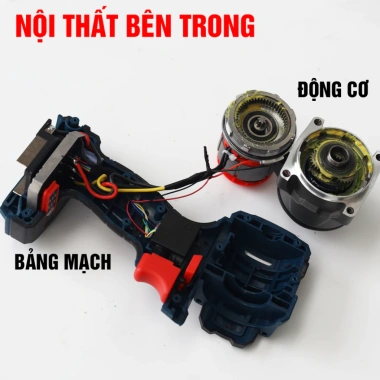 Máy siết bulong Boshun BS-IW700N - Lực 700N.m, không chổi than, pin 15cell 3 tốc độ, giá 679.000đ 3