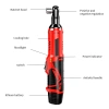 Máy siết bulong góc 12V pin, mở ốc và bắn bulong hơi 3/8 inch - Giá ưu đãi 659.000₫ 8