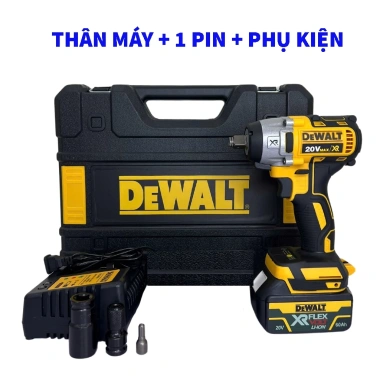 Máy siết bulong pin 20V DCF887 không chổi than, lực 380Nm, giảm giá 699.000₫ 10