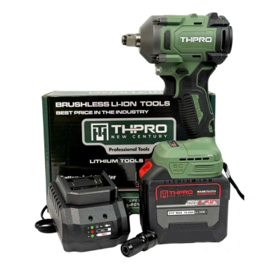Máy Siết Bulong THPRO TH-6.360PRO Động Cơ Lõi Đồng Chân Pin Phổ Thông - Tặng Đầu Chuyển Vít - Giá Ưu Đãi 399.000 VND 3