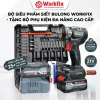 Máy siết bulong WORKFIX WF-IW470N 2 trong 1 - Lực siết 470Nm, bảo hành 12 tháng, giá 1.249.000₫