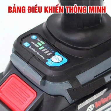Máy siết bulong Workfix WF-IW780N 780Nm - Không chổi than, siết mở ốc ô tô, xe máy, giá chỉ 649.000₫