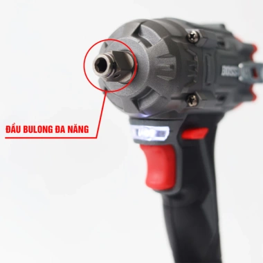 Máy siết mở bulong pin BS BOSSUN M21B‑IW400N 400Nm 2pin 15CELL không chổi than, ốp lưng kim loại - Giá ưu đãi 954.000₫ 6