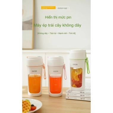 Máy sinh tố cầm tay 10 lưỡi sạc Pin-Xay đá viên - Chính hãng, giá chỉ 299.999 VND