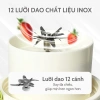 Máy sinh tố cầm tay 40W GREK VN 12 lưỡi dao, dùng pin, xoay đá - 209.000 VND 3