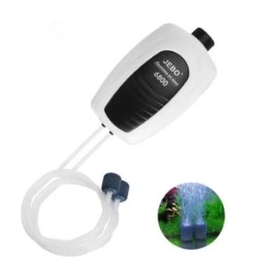 Máy sủi khí bơm oxy 2 vòi Jebo-6.800 cho bể cá - Giá chỉ 115.000₫, giảm mạnh 2