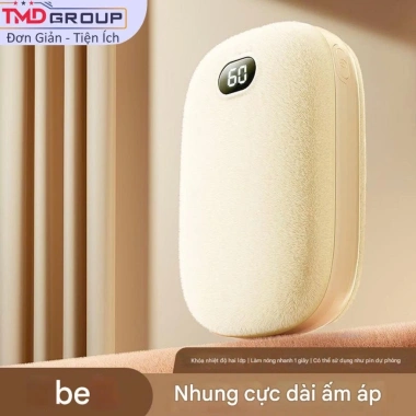 Máy sưởi cầm tay 2 mặt pin sạc dự phòng, LED sưởi ấm - Giá 255.000đ 10