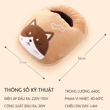 Máy sưởi chân điện giữ ấm mùa đông, túi sưởi nhỏ gọn sấy quần áo - Chỉ 230k 5