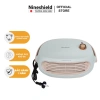 Máy sưởi gốm Nineshield KB-6.501 treo tường và để bàn, quạt sưởi với hồng khô sấy quần áo, bảo hành 1 năm, 986.000 VND