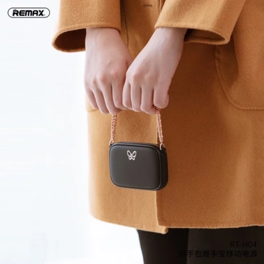 Máy sưởi kiêm sạc dự phòng Remax 10.000mAh - Giá chỉ 399.000, sưởi ấm nhanh, sạc mạnh