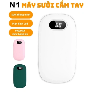 Máy sưởi mini cầm tay thông minh 6.000mAh pin sạc dự phòng, siêu ấm, giá 260.000₫ 7