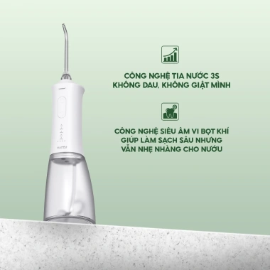 Máy Tăm Nước Cầm Tay HG23 HN26 - Pin Trâu 4 Chế Độ, Đổi Mới 12 Tháng, Giá Ưu Đãi 649.000₫ 4