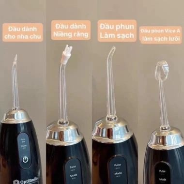 Máy Tăm Nước Cầm Tay Vanlu Vệ Sinh Răng Miệng Tiện Lợi Bản Quốc Tế 198.000 9 Máy Tăm Nước Cầm Tay Vanlu Vệ Sinh Răng Miệng Tiện Lợi Bản Quốc Tế 198.000 9