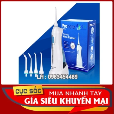 Máy Tăm Nước Du Lịch Procare KHD13 Giá Rẻ - Giảm 400k - Tặng Quà 2 Máy Tăm Nước Du Lịch Procare KHD13 Giá Rẻ - Giảm 400k - Tặng Quà 2