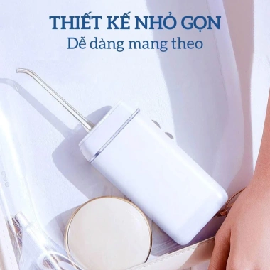 Máy Tăm Nước EPULY ML6 4 Đầu, Kháng Nước IPX8, Tia Nước Mạnh, Sạc USB, Gọn Nhẹ Du Lịch - 485k