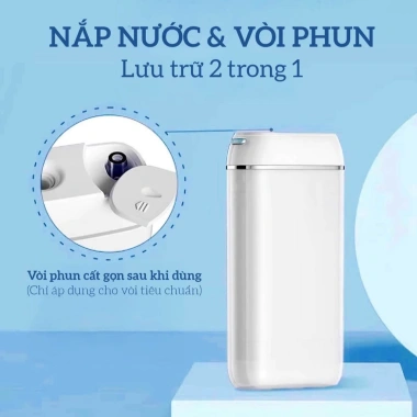 Máy Tăm Nước EPULY ML6 4 Đầu, Kháng Nước IPX8, Tia Nước Mạnh, Sạc USB, Gọn Nhẹ Du Lịch - 485k
