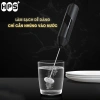 Máy tạo bọt cà phê cầm tay HPS, đánh trứng mini pin, nhựa ABS, inox 304, giá đỡ 41.000₫ 6
