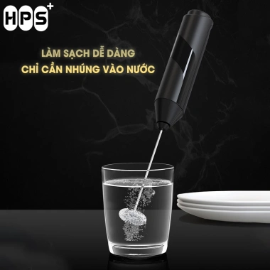 Máy tạo bọt cà phê cầm tay HPS, đánh trứng mini pin, nhựa ABS, inox 304, giá đỡ 41.000₫ 6 Máy tạo bọt cà phê cầm tay HPS, đánh trứng mini pin, nhựa ABS, inox 304, giá đỡ 41.000₫ 6