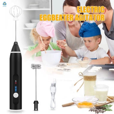 Máy tạo bọt cafe 3 tốc độ Sokany cầm tay, đánh trứng không dây, sạc pin tiện lợi chỉ 151.000₫ 5