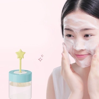 Máy tạo bọt cầm tay EC và dụng cụ rửa mặt sâu, làm sạch da, giá ưu đãi 9