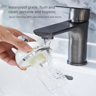 Máy tạo bọt rửa mặt điện Y236 - Tự động, du lịch, dùng cho dầu gội & tắm, giảm giá 276k 4