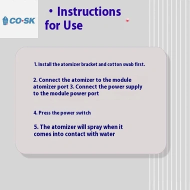 Máy Tạo Độ Ẩm DIY 4 Loại C USB + Bảng Điều Khiển, Tấm Sương Mù, Chân Đế 9