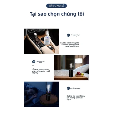 Máy tạo độ ẩm hương liệu ô tô C02 - Phun thông minh, khử mùi, lọc không khí, phụ kiện nội thất, giá ưu đãi 81.760đ 9 Máy tạo độ ẩm hương liệu ô tô C02 - Phun thông minh, khử mùi, lọc không khí, phụ kiện nội thất, giá ưu đãi 81.760đ 9